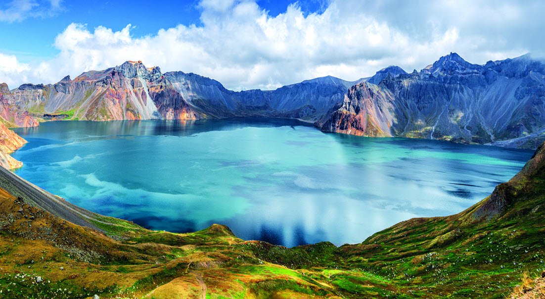 Heaven Lake (Chonji), Mount Paektu, North Korea